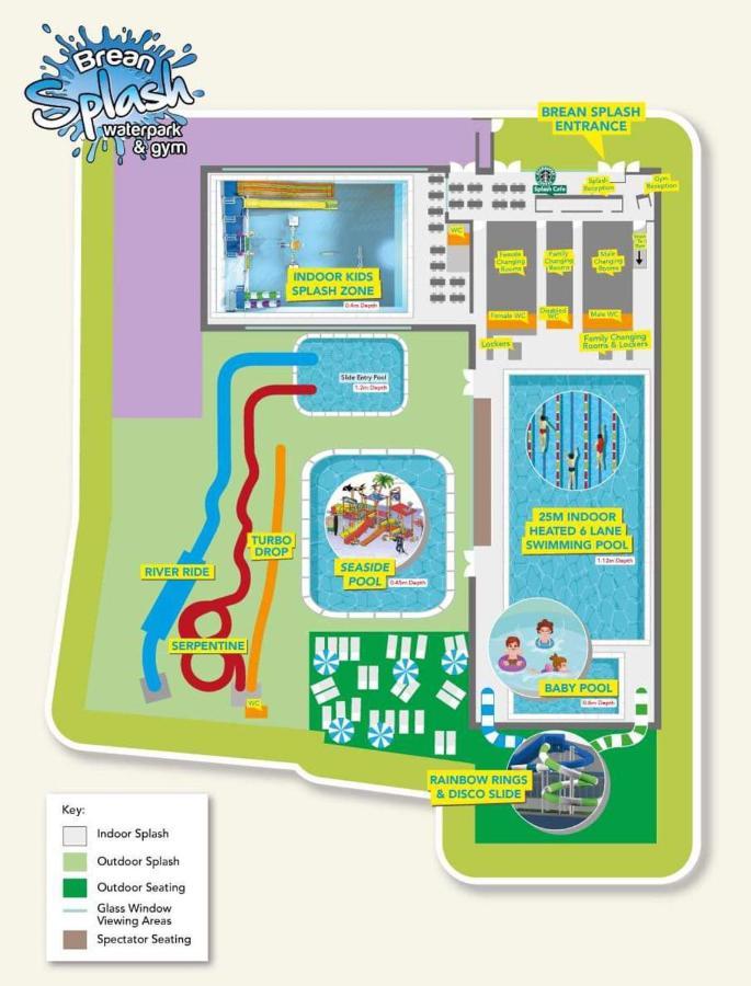 95 Holiday Resort Unity 3 Bed Passes Included Brean Extérieur photo